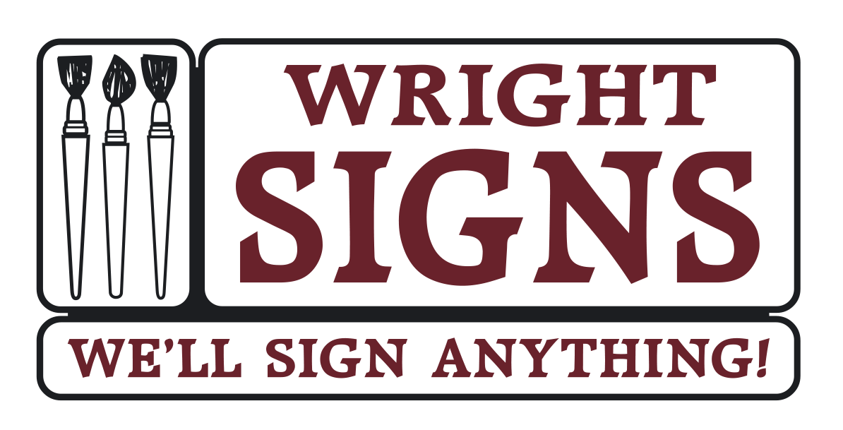 Wright signs logo